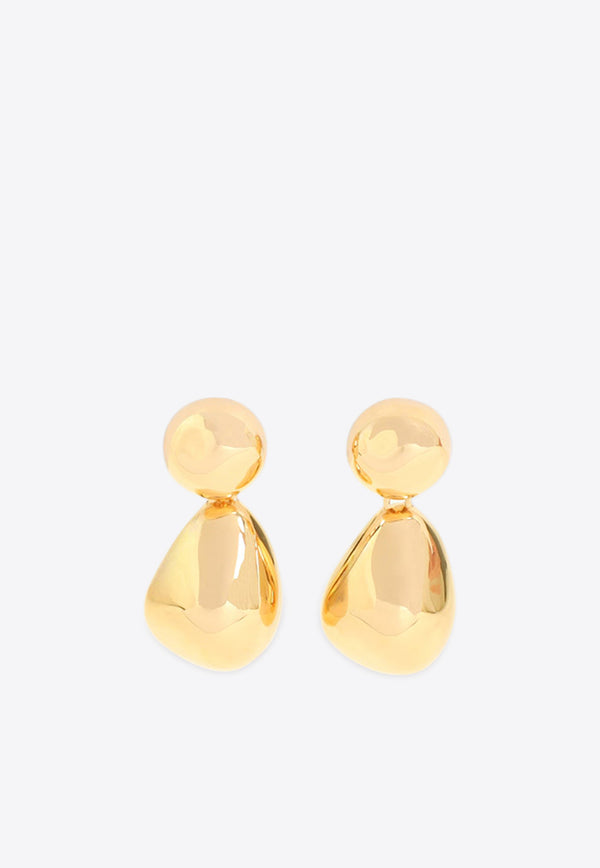 Double Ball Drop Earrings