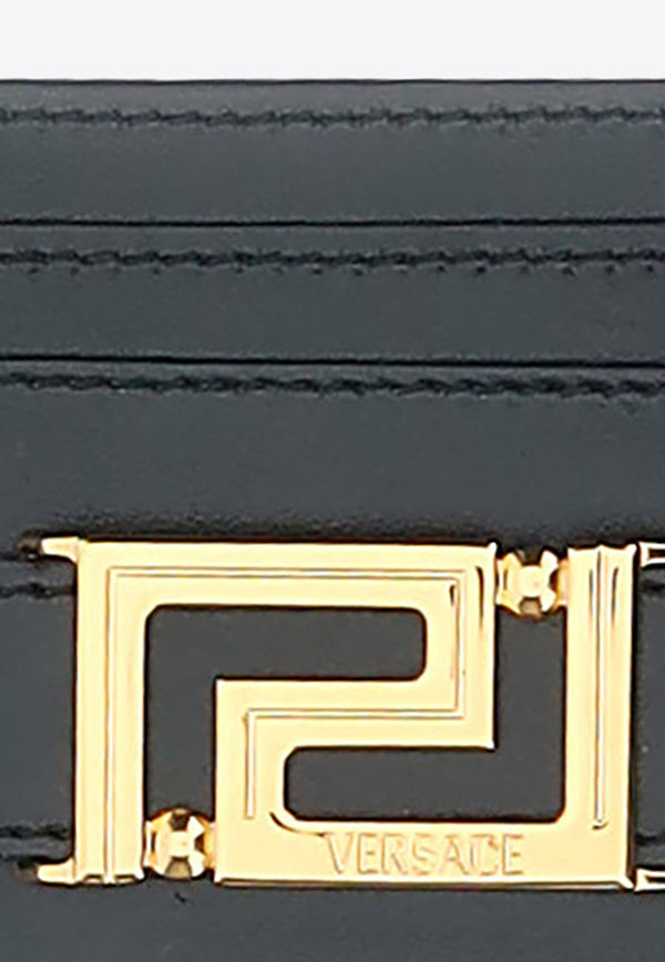 Versace Greca Goddess Leather Cardholder Black 1007218_1A05134_1B00V