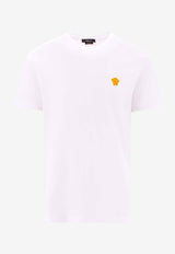 Versace Medusa Embroidered T-shirt White 1008481 1A08489 1W000