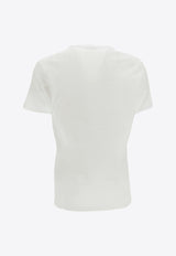 Versace Medusa Embroidered T-shirt White 1008481_1A08489_1W000