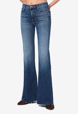 MOTHER Doozy Fray Flared Jeans  Blue 10085-1156DE/R_MOTH-ZCH