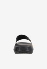 Versace Barocco Rubber Slides Black 1008734 1A06250 5B000