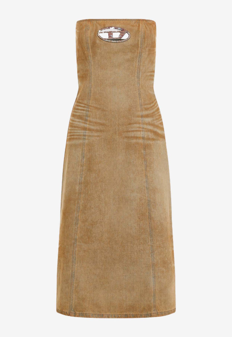 De-Vildress-Fsf Strapless Midi Dress