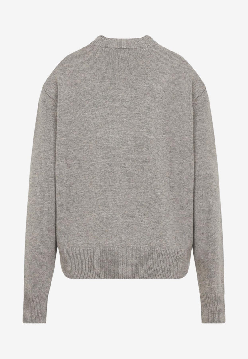 Rafaela Padded Knit Pullover Sweater