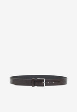 Toni Croc-Embossed Leather Belt