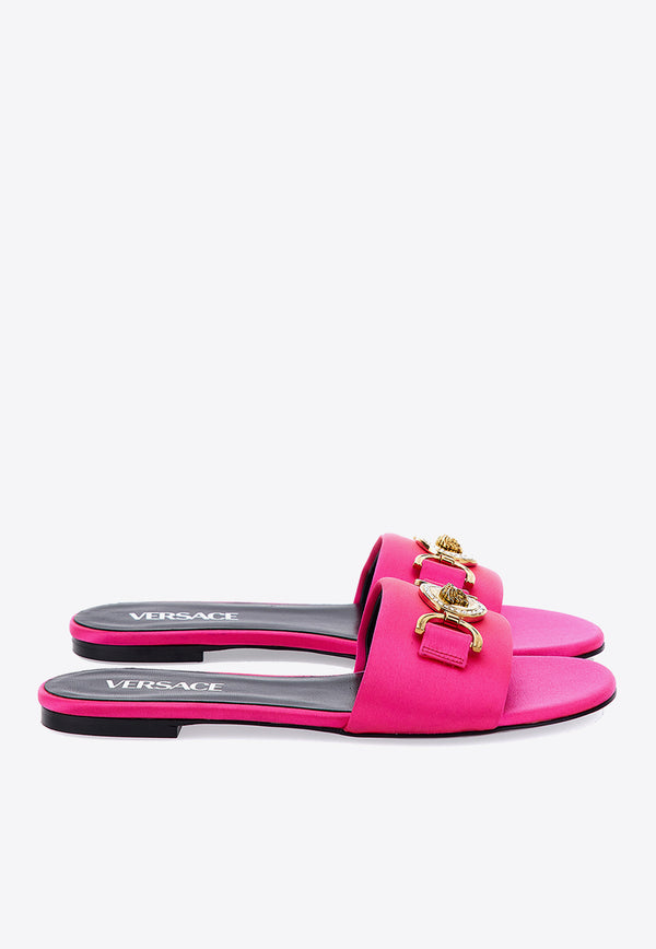 Medusa '95 Flat Sandals Versace Pink 1009810-1A00619-1PM6V