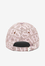 Versace La Medusa Embroidered Baseball Cap Pink 1009910 1A08367 2PL50