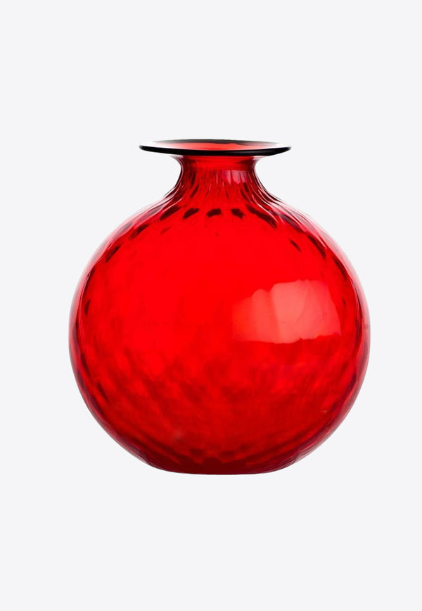 Venini Monofiore Large Balloton Vase Red 100.29 RV