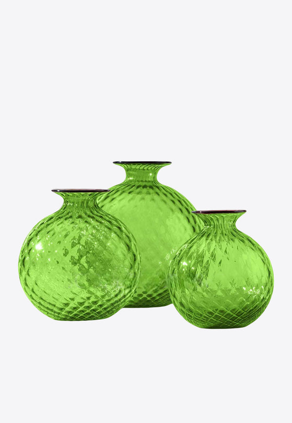 Venini Large Monofiore Balloton Vase Green 100.29 VB/RV