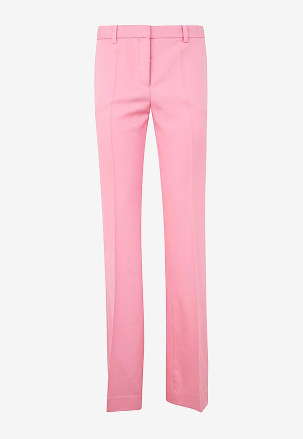 Versace Low-Rise Flared Pants Pink 1010045 1A08585 1PN50