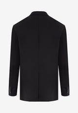 Versace Single-Breasted Medusa Biggie Wool Blazer Black 1010602 1A07454 1B000