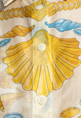 Versace Underwater Barocco Print Cover-Up Dress Multicolor 1010808 1A15491 5K640