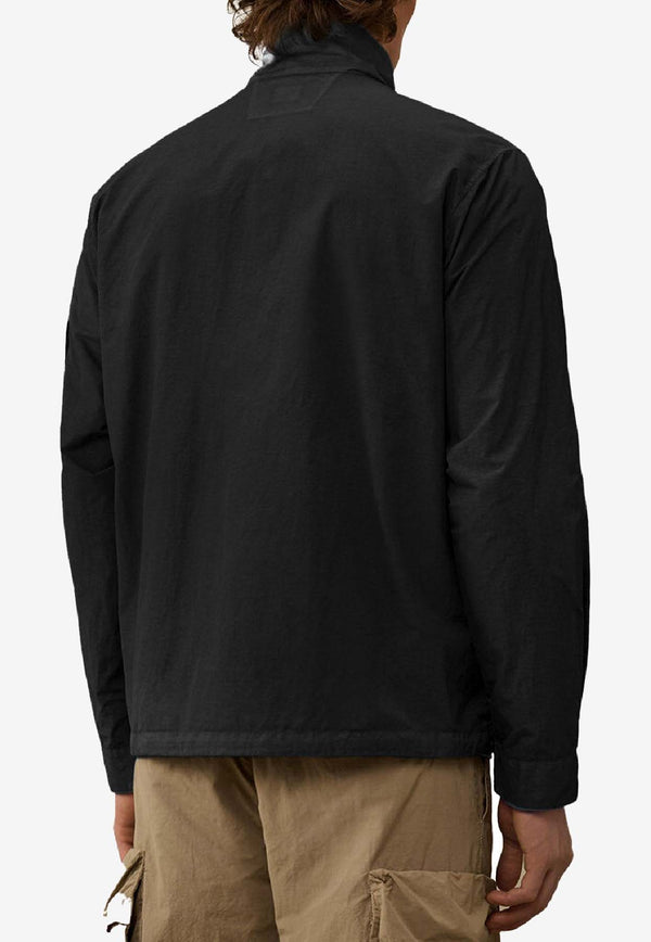 C.P. Company Zip-Up Lightweight Jacket Black 18CMOS081A005991G_999_OneColor_29845482