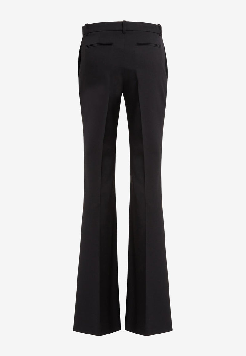 Versace Medusa Flared Tailored Pants Black 1011302 1A00905 1B000