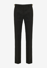 Versace Medusa Tailored Wool Pants Black 1011439 1A07454 1B000