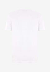 Versace 90s Vintage Logo T-shirt White 1011694 1A08584 1W000