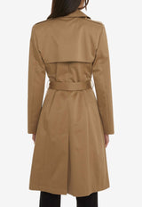 Versace Double-Breasted Trench Coat Beige 1011711 1A01718 1KA50