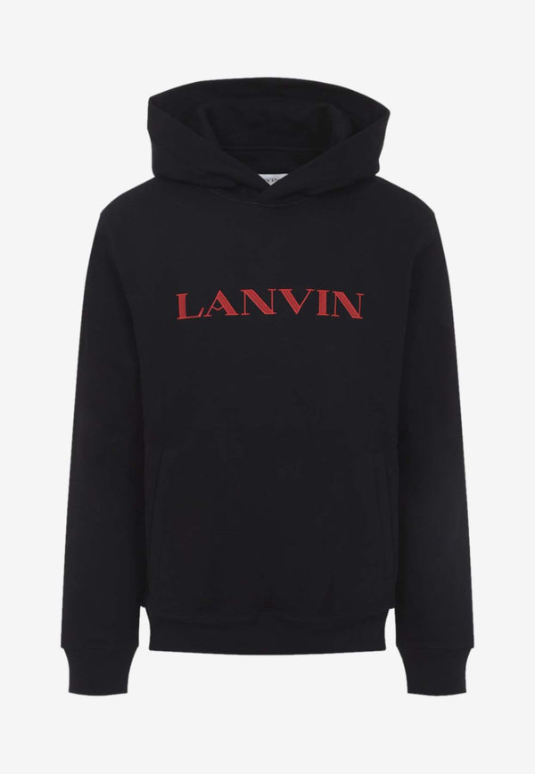 Logo Print Hooded Sweatshirt