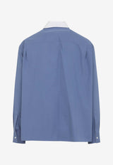 Long-Sleeved Loose Shirt