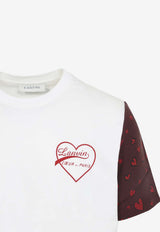 Heart Logo Print T-shirt