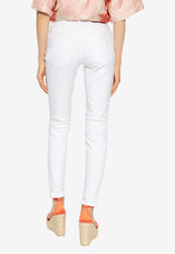 Versace Medusa '95 Skinny Jeans White 1013135 1A10025 1D110