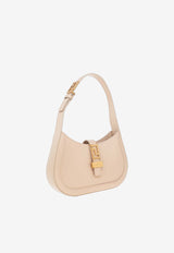 Versace Small Greca Goddess Hobo Bag in Calf Leather Beige 1013167 1A05134 1KF8V