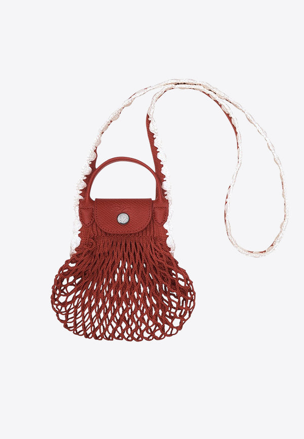 Longchamp Mini La Pliage Mesh Shoulder Bag 10139HGW/R_LONG-213