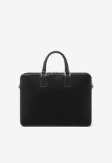 Versace Cargo Calf Leather Briefcase Black 1014483 1A09308 1B00P