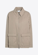 The Row Aurelius Zip-Up Jacket Sand 10154W3670/R_THERO-SAN