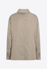 The Row Aurelius Zip-Up Jacket Sand 10154W3670/R_THERO-SAN
