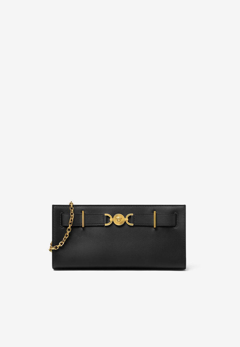 Versace Medusa '95 Calf Leather Clutch Black 1015798 1A10795 1B00V