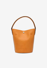 Longchamp Small Épure Leather Bucket Bag 10161HYZ/O_LONG-222