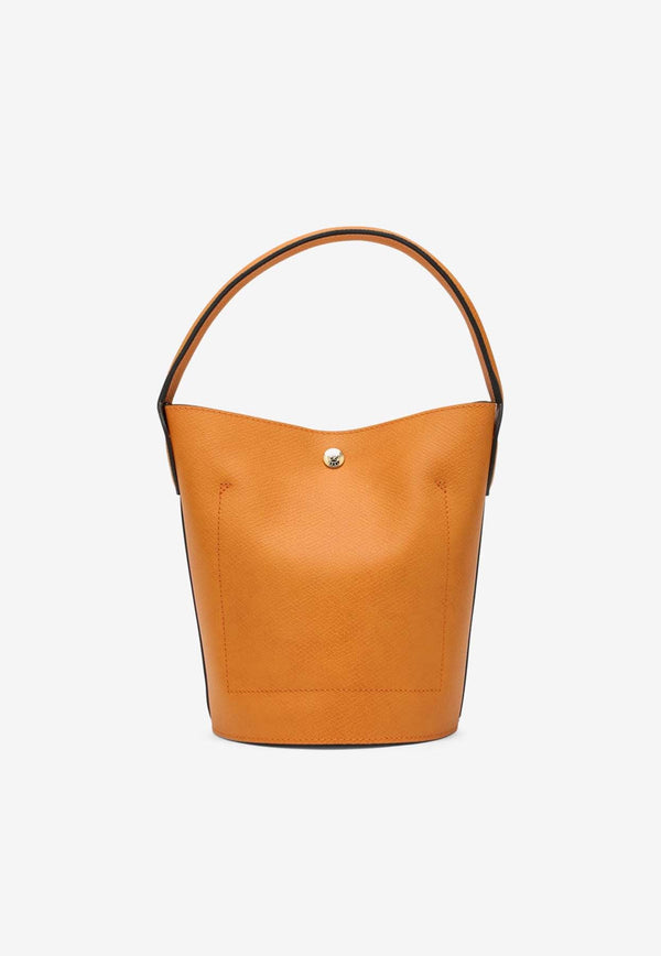 Longchamp Small Épure Leather Bucket Bag 10161HYZ/O_LONG-222