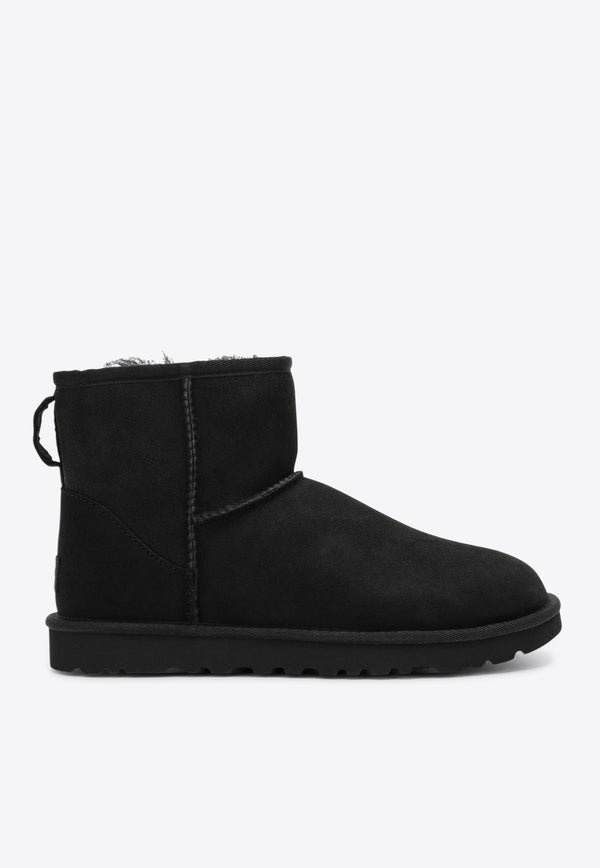 UGG Classic Mini II Suede Boots Black 1016222LE_UGG-BLK