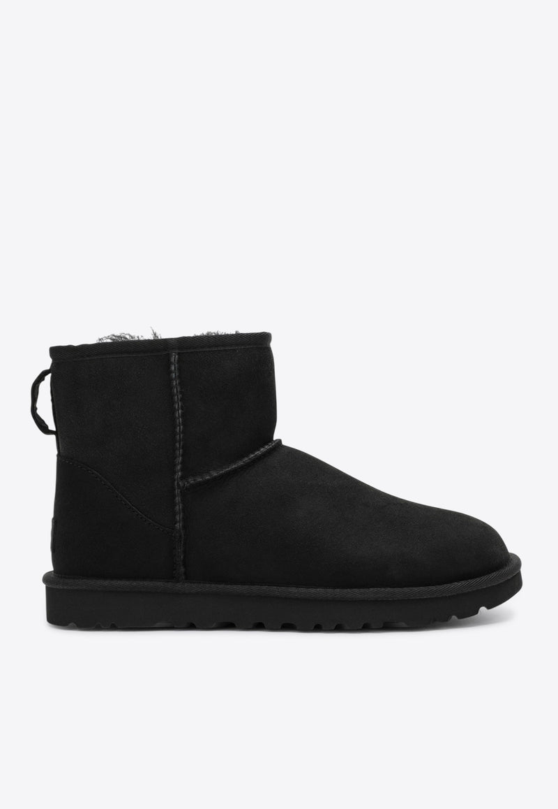 UGG Classic Mini II Suede Boots Black 1016222LE_UGG-BLK