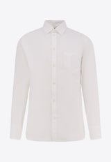 Golden Goose DB Metal Star Long-Sleeved Shirt White GMP00246P000681_10189_White_31986278