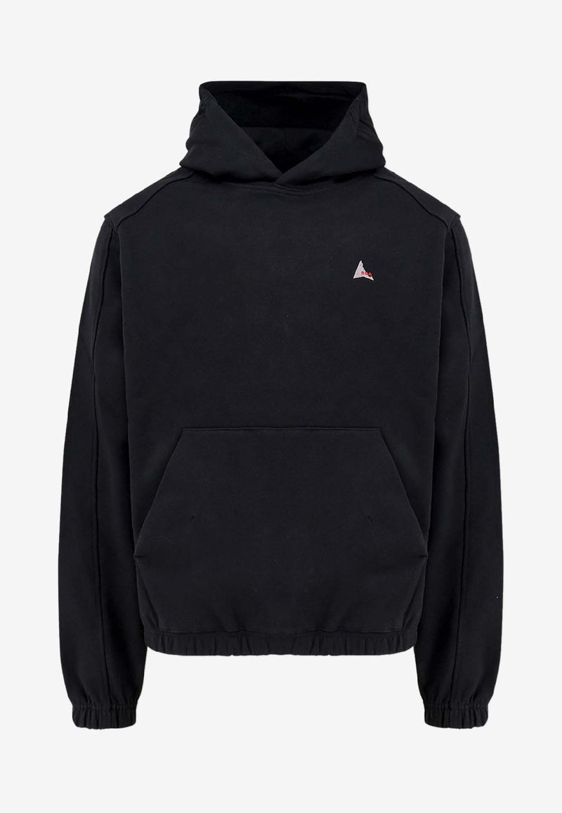 ROA Logo Embroidered Hooded Sweatshirt Black RBMW0397FA280_BLK0020_OneColor_31183769