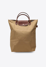 Longchamp Medium Le Pliage Tote Bag Beige 10168089/P_LONG-P86