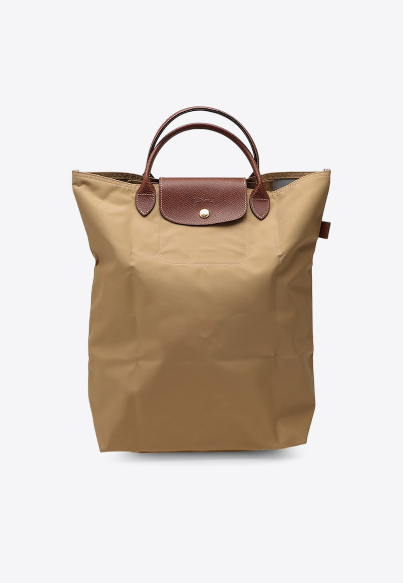 Longchamp Medium Le Pliage Tote Bag Beige 10168089/P_LONG-P86