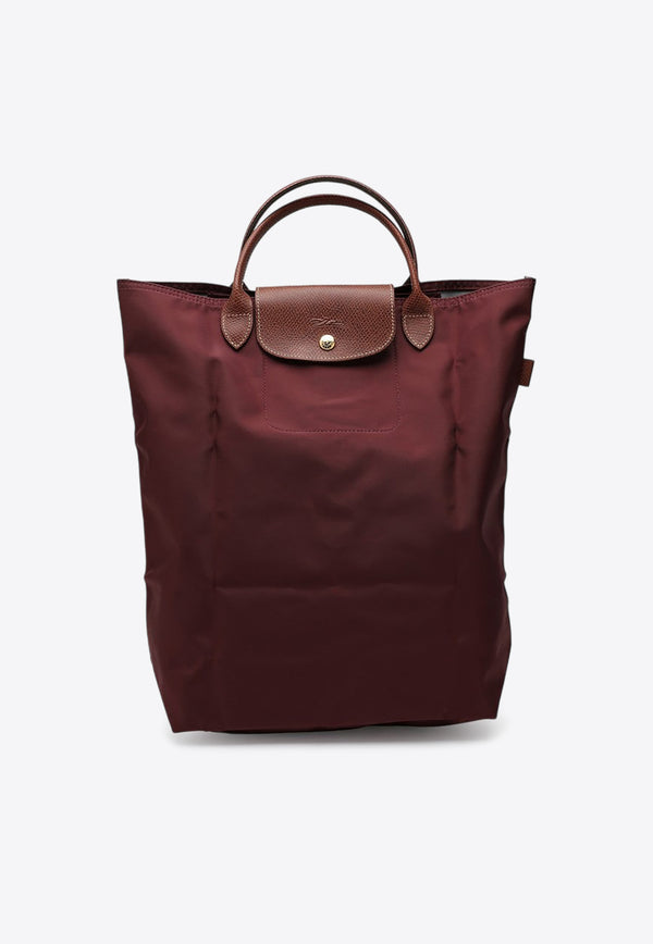 Longchamp Medium Le Pliage Tote Bag Burgundy 10168089/P_LONG-P87