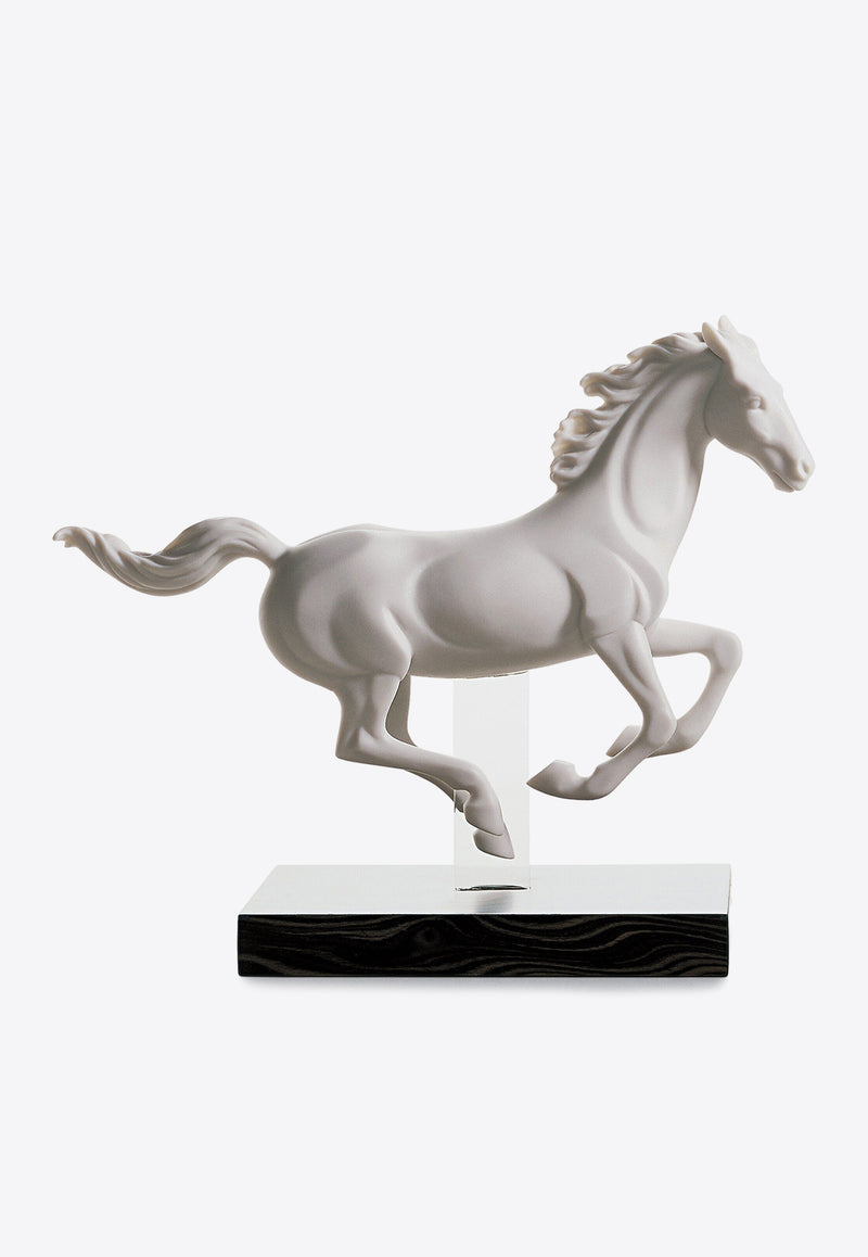 Lladró Gallop I Horse Figurine White 1016954