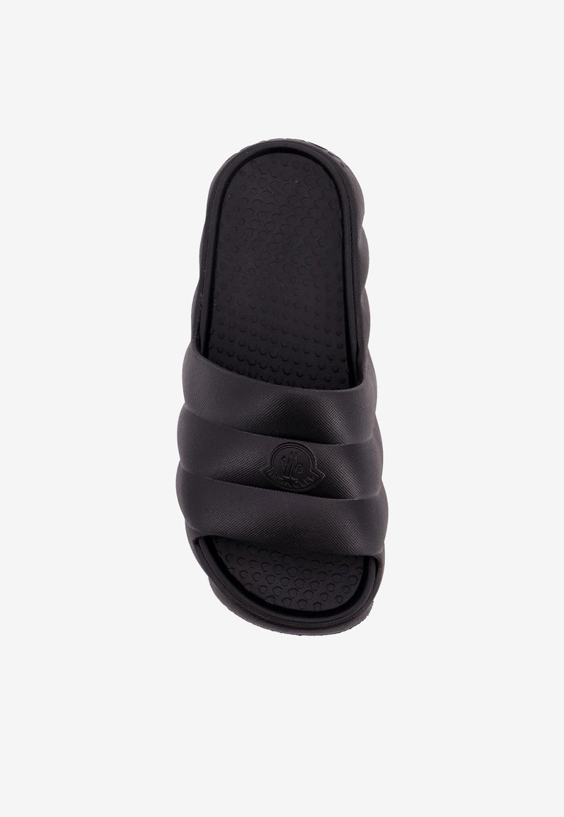 Moncler Lilo Logo Slides Black 09B4C00050M2559_999_Black_30632680