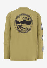 ROA Division Organic Long-Sleeved T-shirt Green RBMW0434JY39_GRN0044_OneColor_31183817