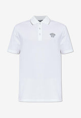 Embroidered Medusa Polo T-shirt