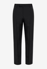 Versace Tailored Wool Tapered Pants 1016648 1A09838-1B000