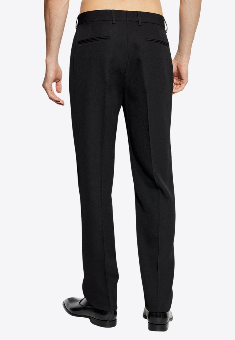Versace Tailored Wool Tapered Pants 1016648 1A09838-1B000