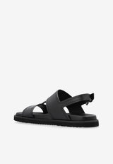 La Medusa Leather Sandals