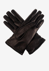 Versace Medusa '95 Leather Gloves Black 1018380 1A13774-1B00F