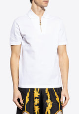Medusa Zip Polo T-shirt