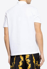 Medusa Zip Polo T-shirt